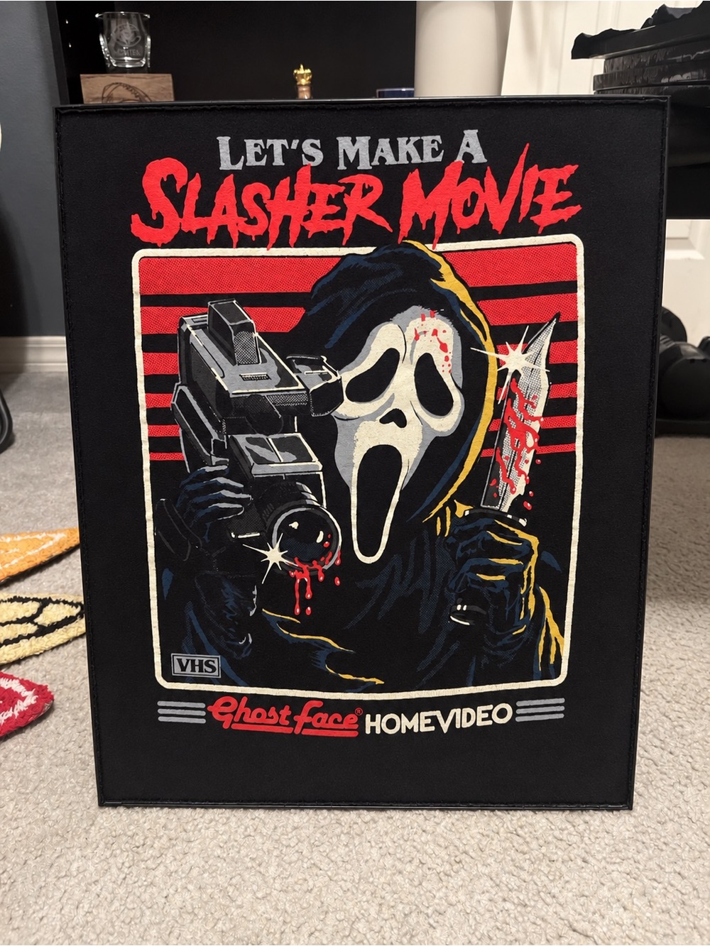 Ghostface “Slasher Movie” Framed Wall Art – 16×20